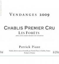 2012 Patrick Piuze Chablis 1er Forets