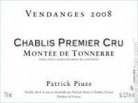 2012 Patrick Piuze Chablis 1er Cru Montee de Tonnerre
