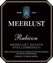 Meerlust Rubicon - Click Image to Close