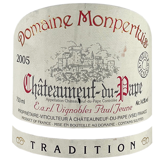 2005 Domain de Monpertuis Chateauneuf du Pape Tradition