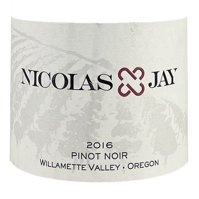2016 Nicolas-Jay Pinot Noir Willamette Valley