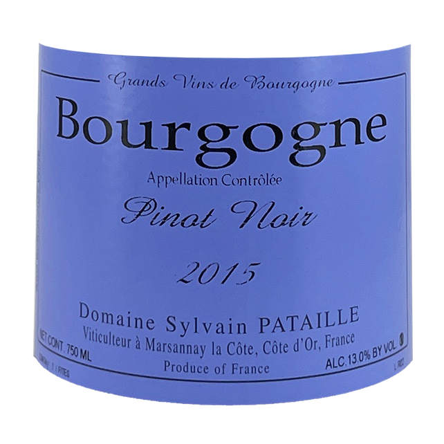 2015 Sylvain Pataille Bourgogne Rouge