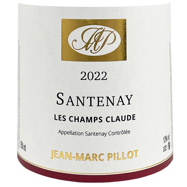 2022 Jean Marc Pillot Santenay Rouge Les Champs Claude