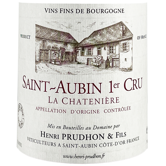 2016 Henri Prudhon St Aubin 1er Le Chateniere