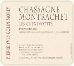 2019 Pierre Yves Colin Morey Chassagne Montrachet 1er Chenevottes
