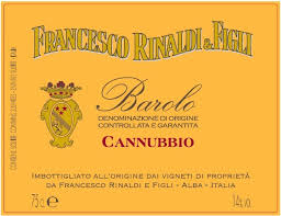 2016 Francesco Rinaldi Barolo Cannubi