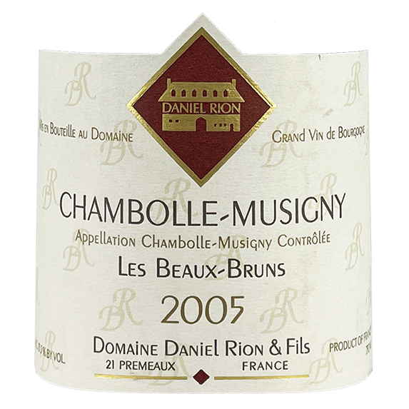 2005 Rion Chambolle Musigny Les Beaux Bruns