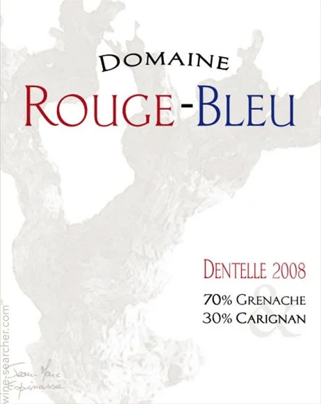 2009 Domaine Rouge Bleu Dentelle Rose