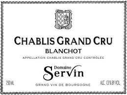 Domaine Servin Chablis Grand Cru Blanchots - Click Image to Close