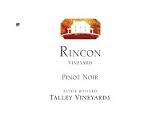 2014 Talley Vineyards Pinot Noir Rincon Vineyard