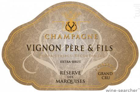 2018 Vignon Pere & Fils Champagne Reserve des Marquises Extra Brut Grand Cru 1.5L