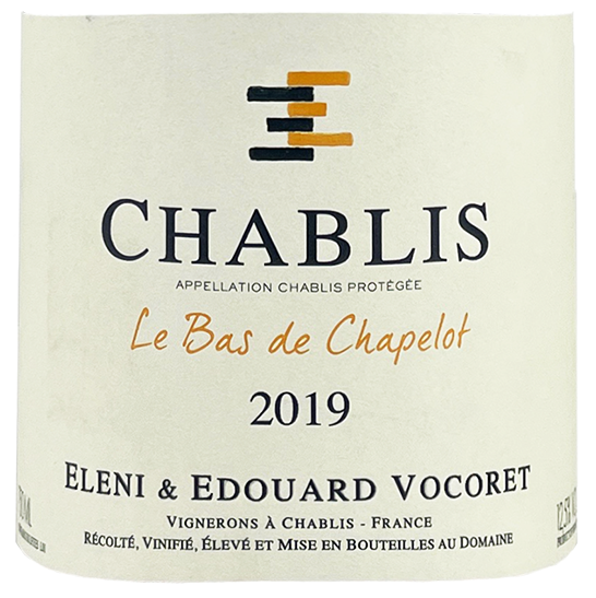 2019 Eleni & Edouard Vocoret Chablis Le Bas de Chapelot