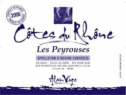 2015 Alain Voge Cotes du Rhone Peyrouses
