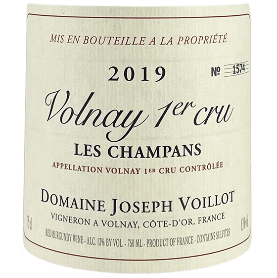 2019 Joseph Voillot Volnay 1er Les Champans