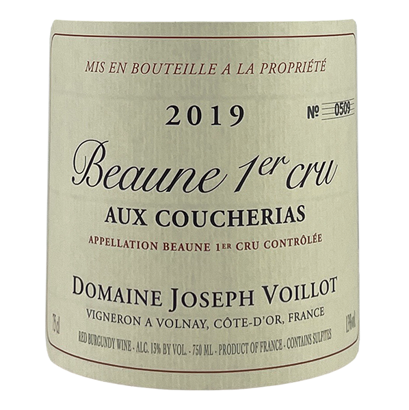2019 Joseph Voillot Beaune 1er Coucherias Rouge